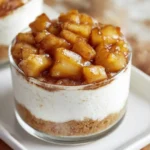 No-Bake Apple Cinnamon Cheesecakes