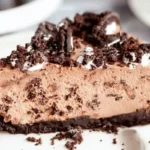 No Bake Chocolate Oreo Cheesecake