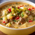 Potato Cheeseburger Soup