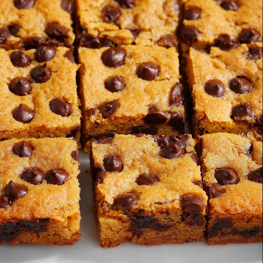 Pumpkin Chocolate Chip Bars Recipe