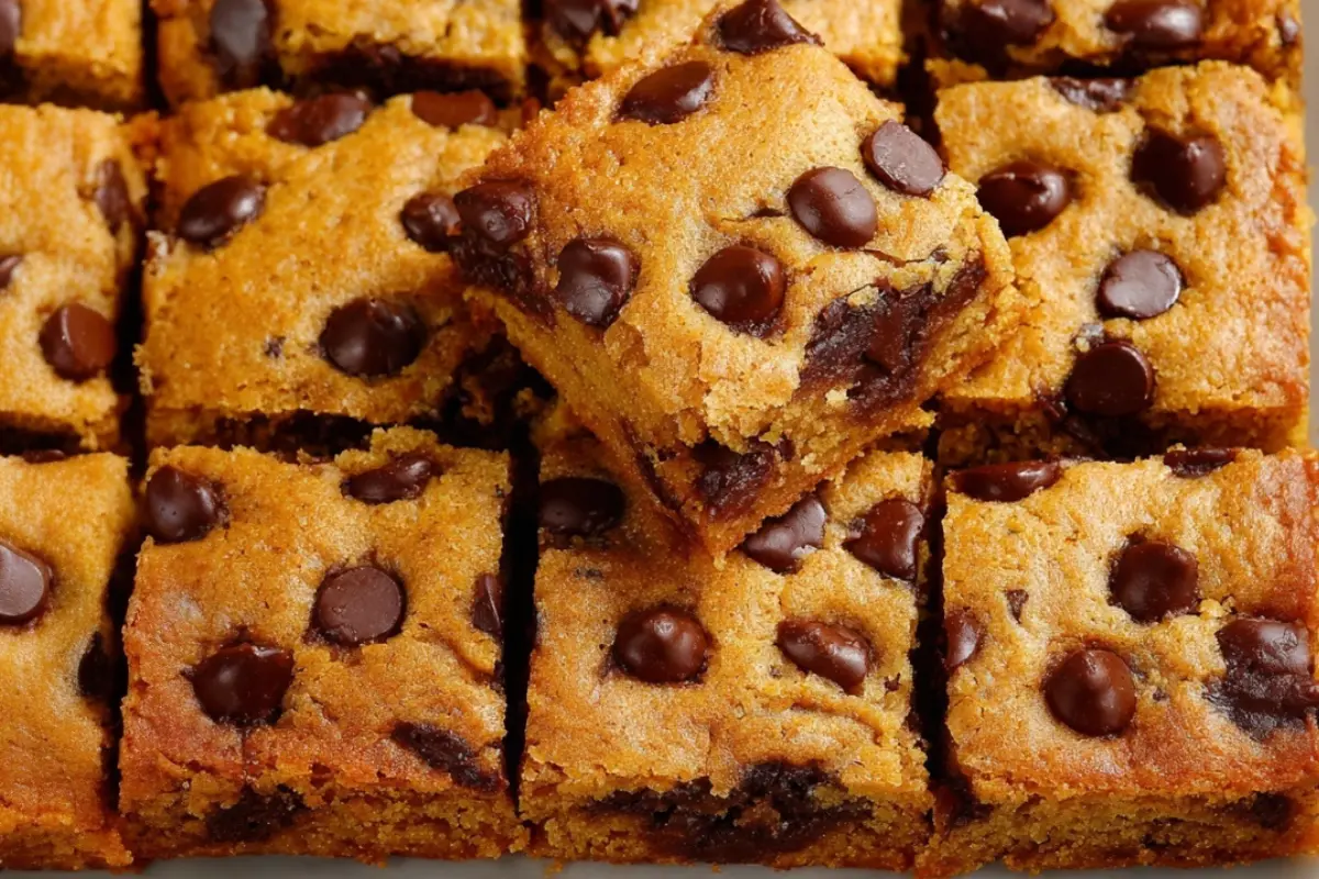 Pumpkin Chocolate Chip Bars