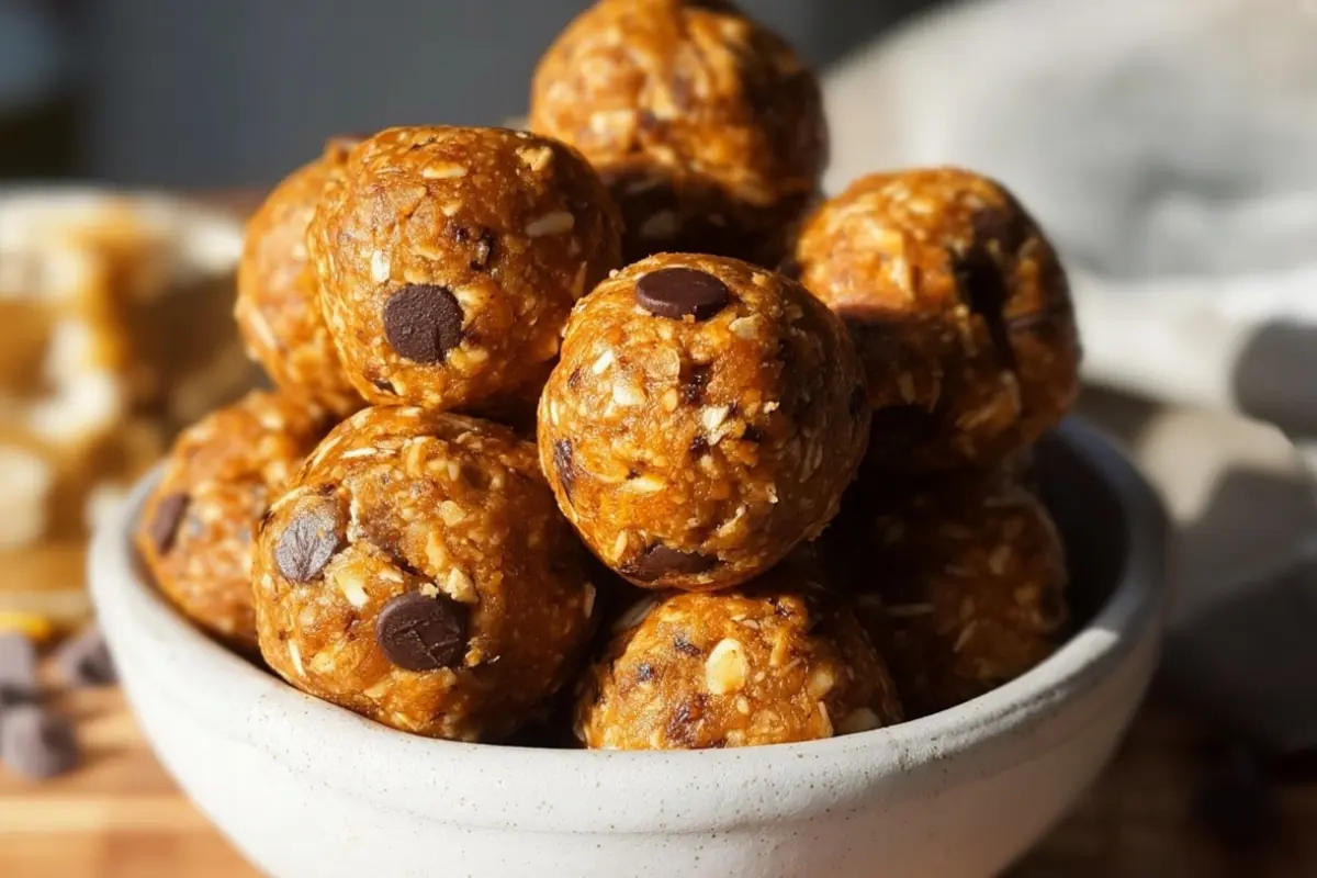 Pumpkin Chocolate Chip Energy Balls