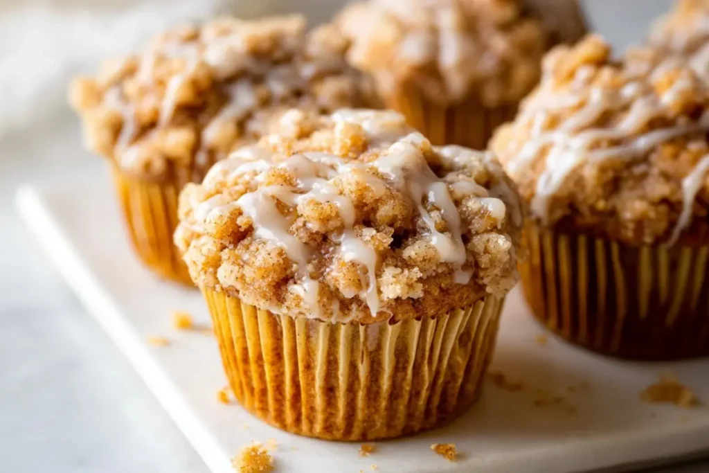Pumpkin Crumb Cake Muffins