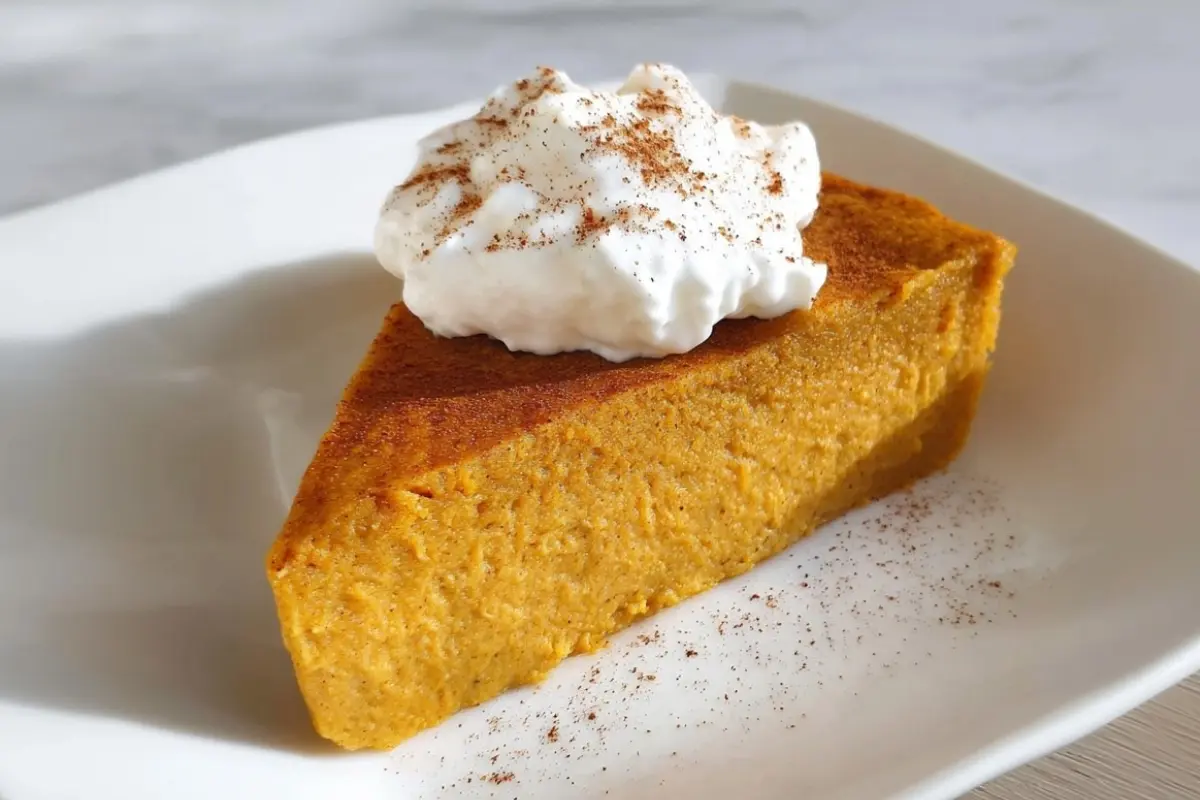 Pumpkin Impossible Pie