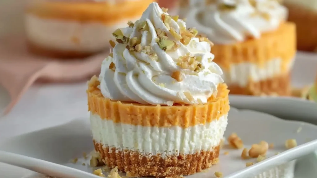 Pumpkin Lasagna Cupcakes
