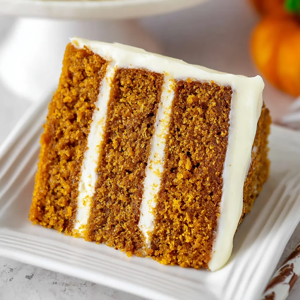 Pumpkin Layer Cake Recipe