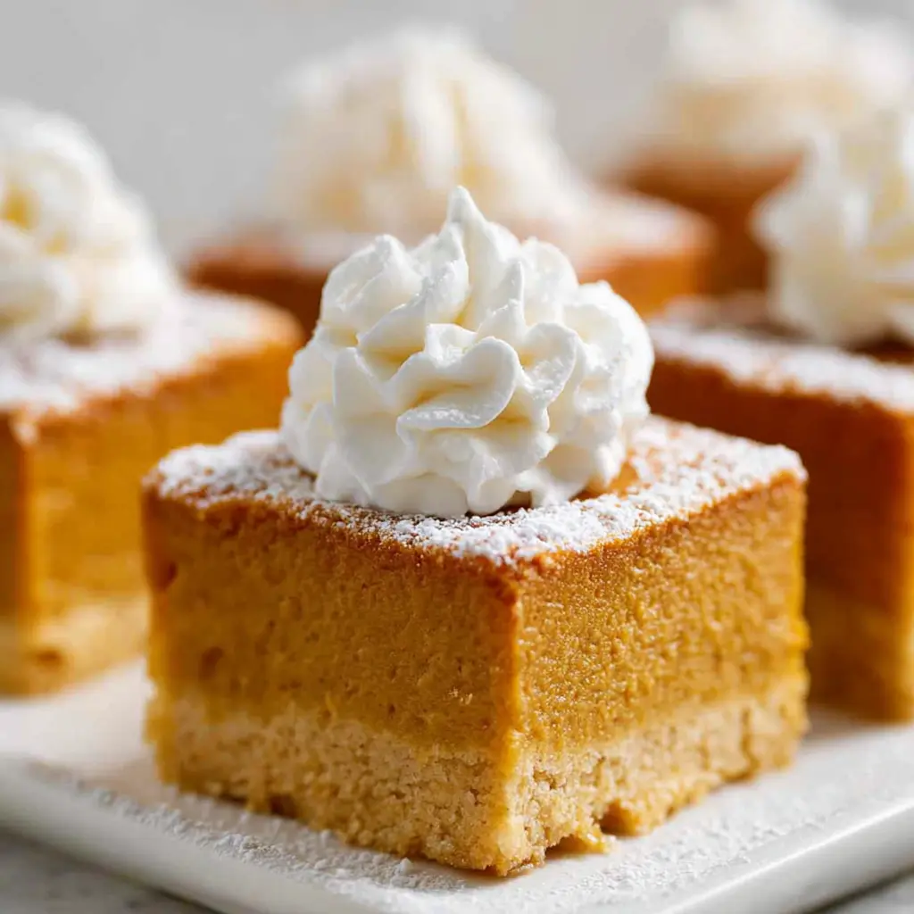 Pumpkin Magic Custard Cake Recipe