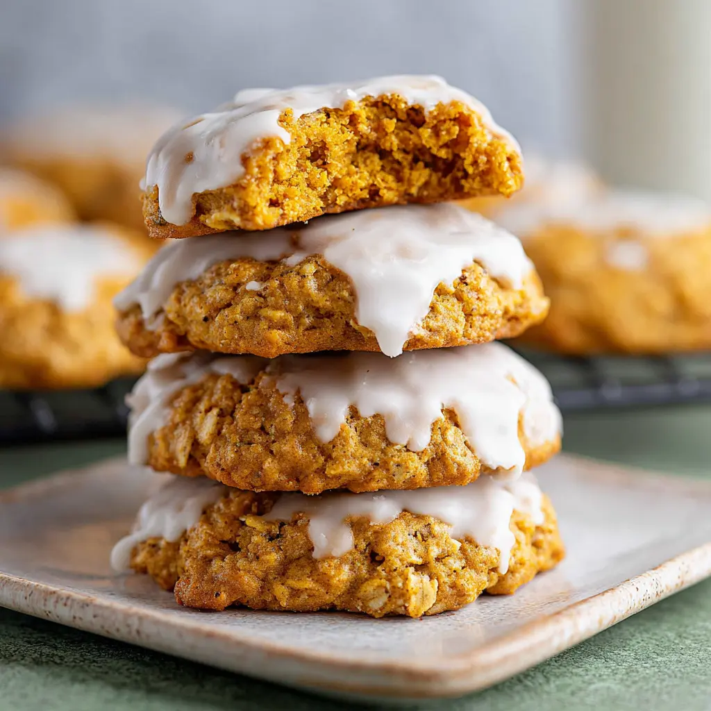 Pumpkin Oatmeal Cookies Recipe
