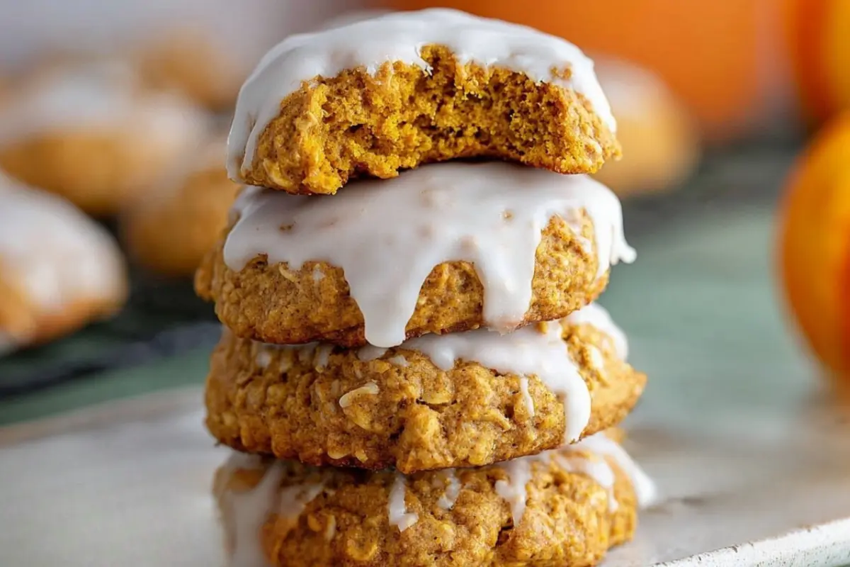 Pumpkin Oatmeal Cookies
