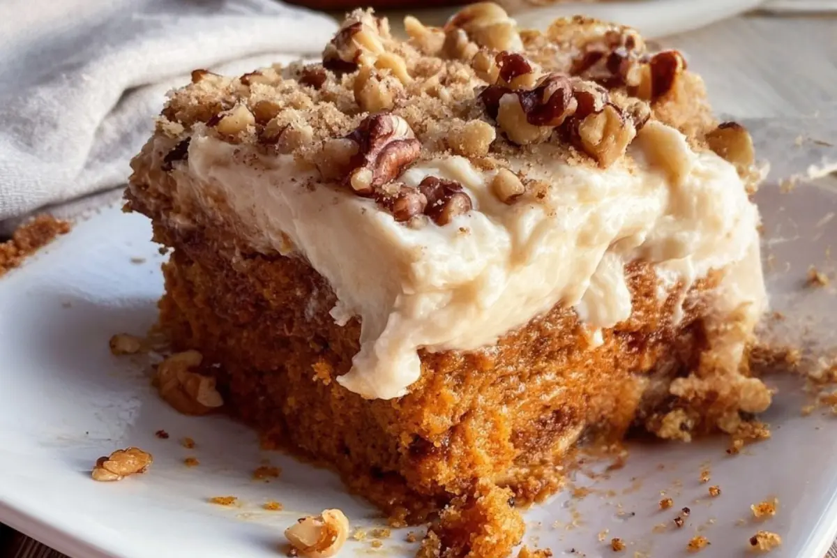 Pumpkin Pie Dump Cake