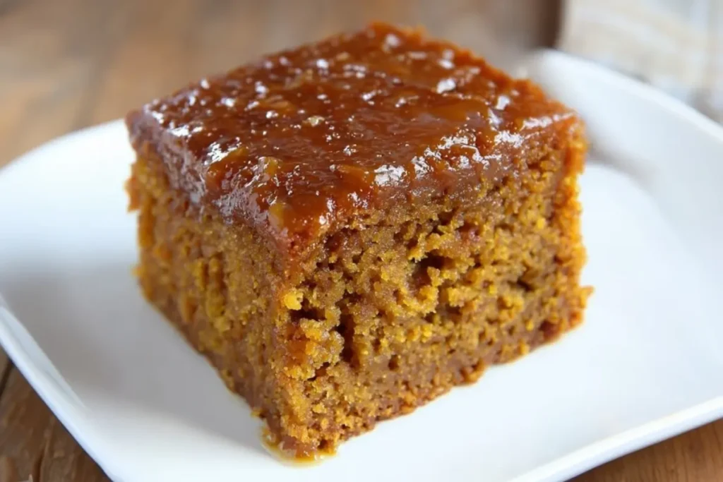 Pumpkin Pudding Cake