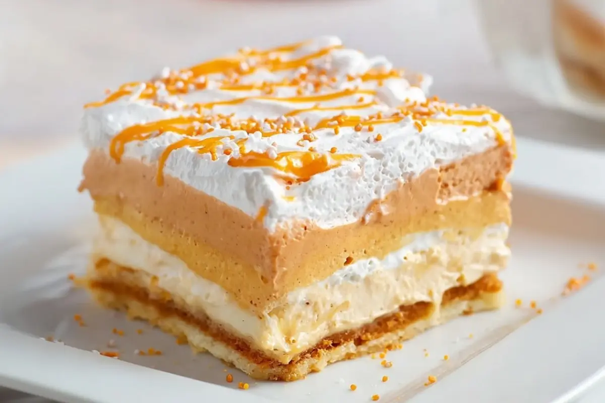 Pumpkin Spice Lasagna