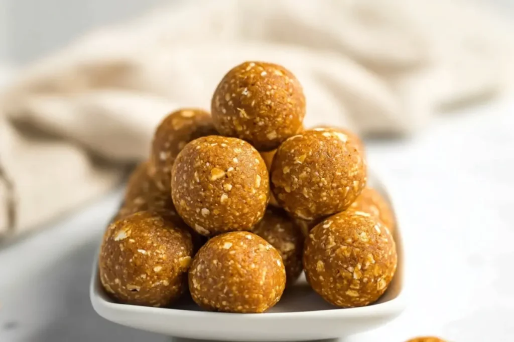 Pumpkin Spice Latte Energy Bites