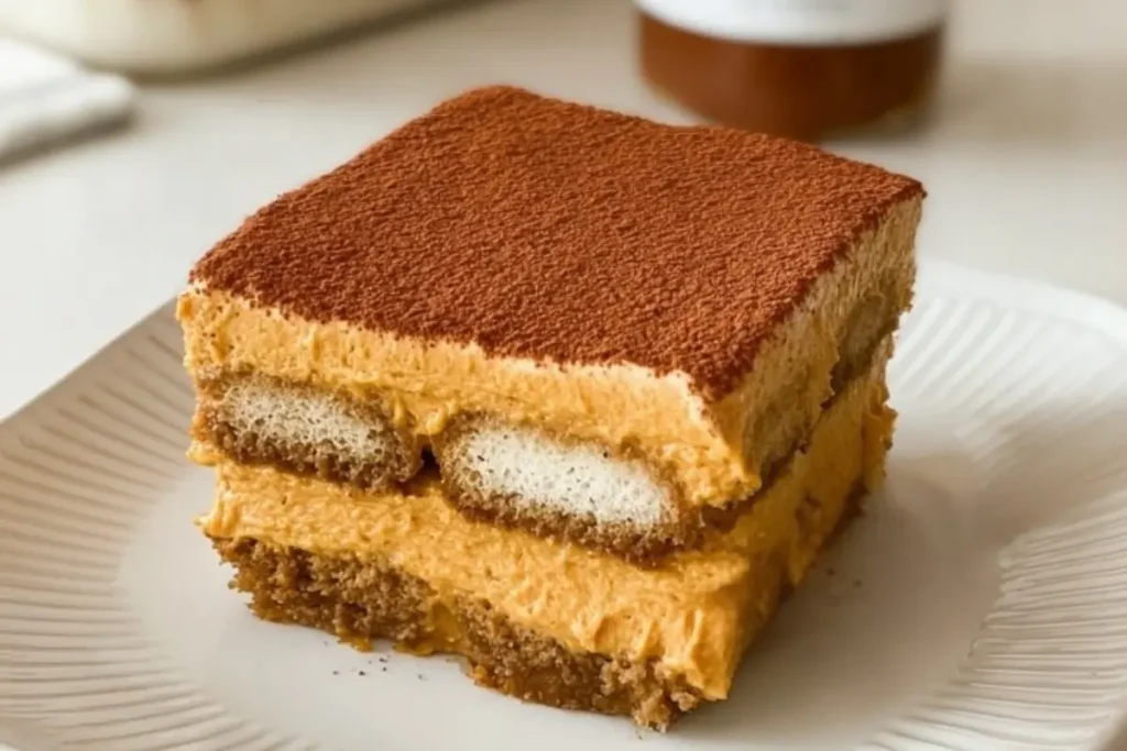 Pumpkin Tiramisu