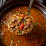 Italian Sausage and Lentil Soup