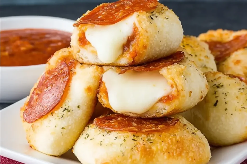 Stuffed Crust Pizza Snacks