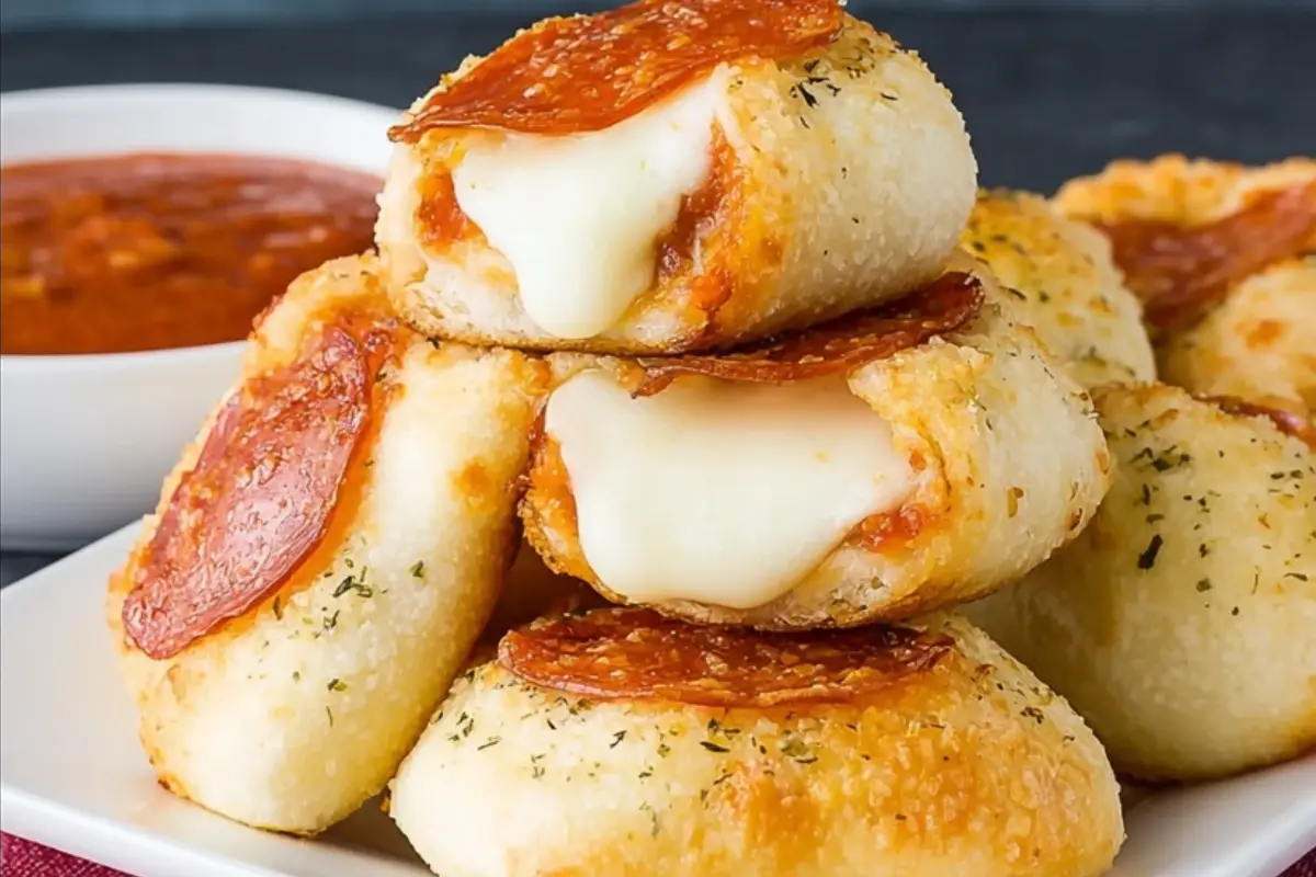 Stuffed Crust Pizza Snacks
