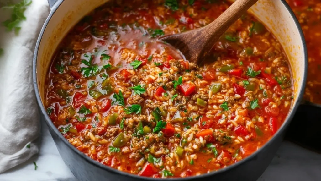 Stuffed Pepper Soup