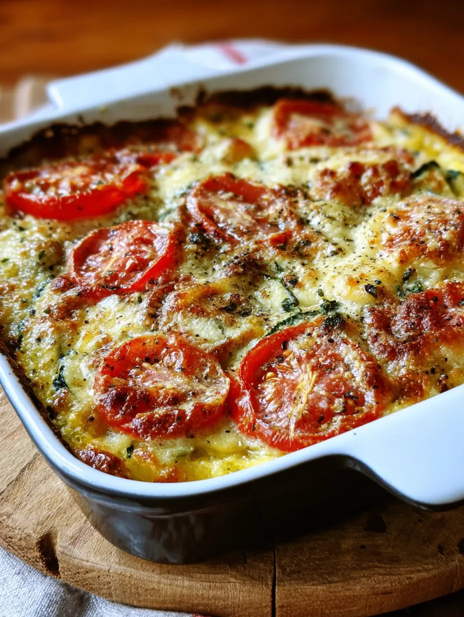 Zucchini Tomato Gratin