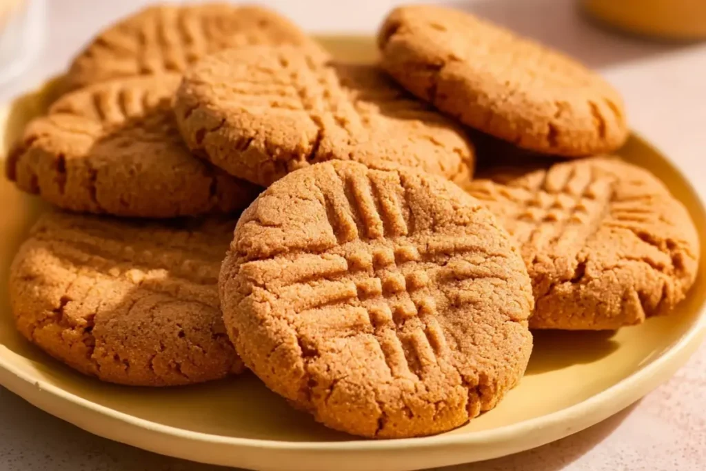 3 Ingredient Peanut Butter Cookies