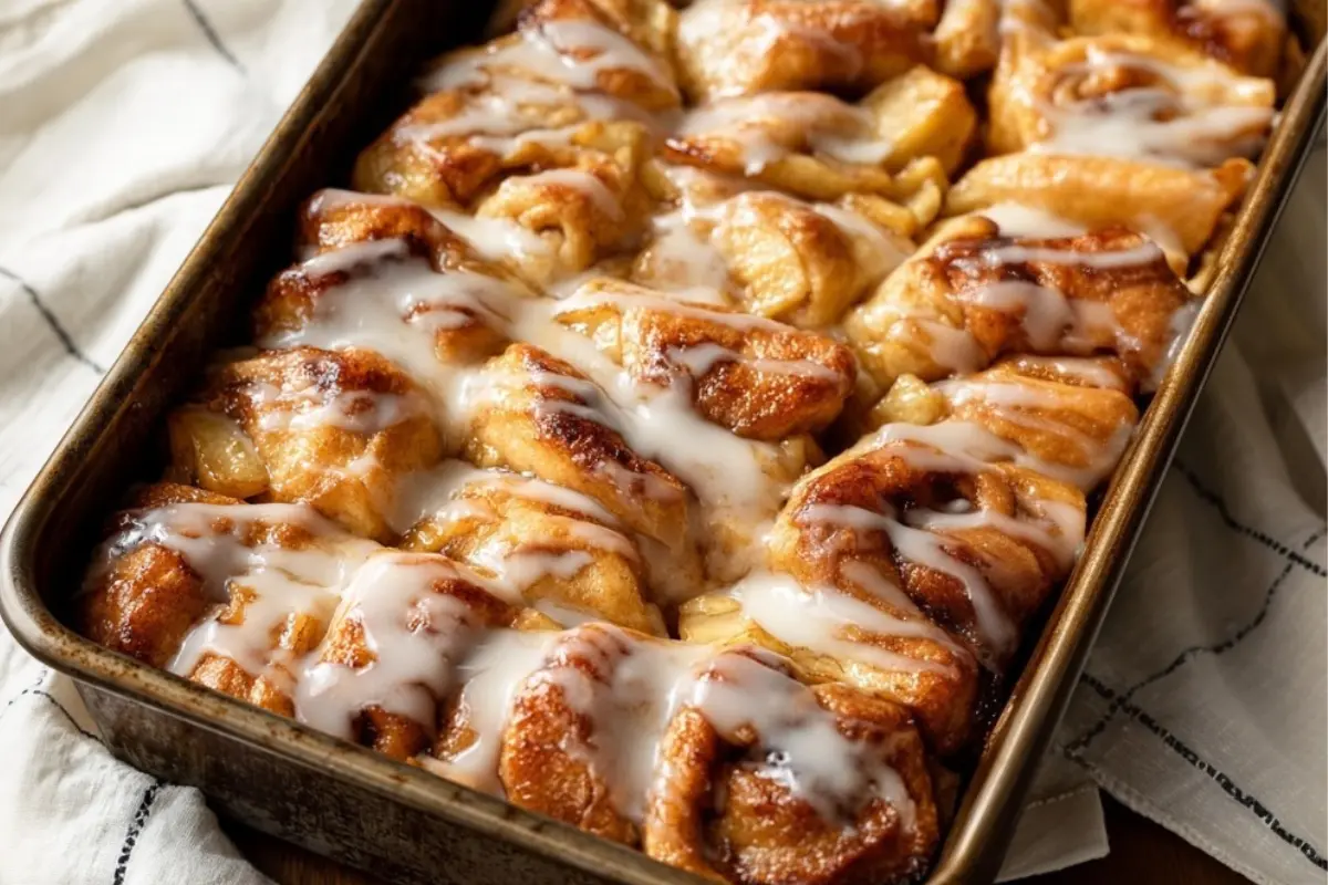 Apple Cinnamon Roll Bake