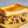 Beef Bacon Cheeseburger Grilled Cheese Casserole