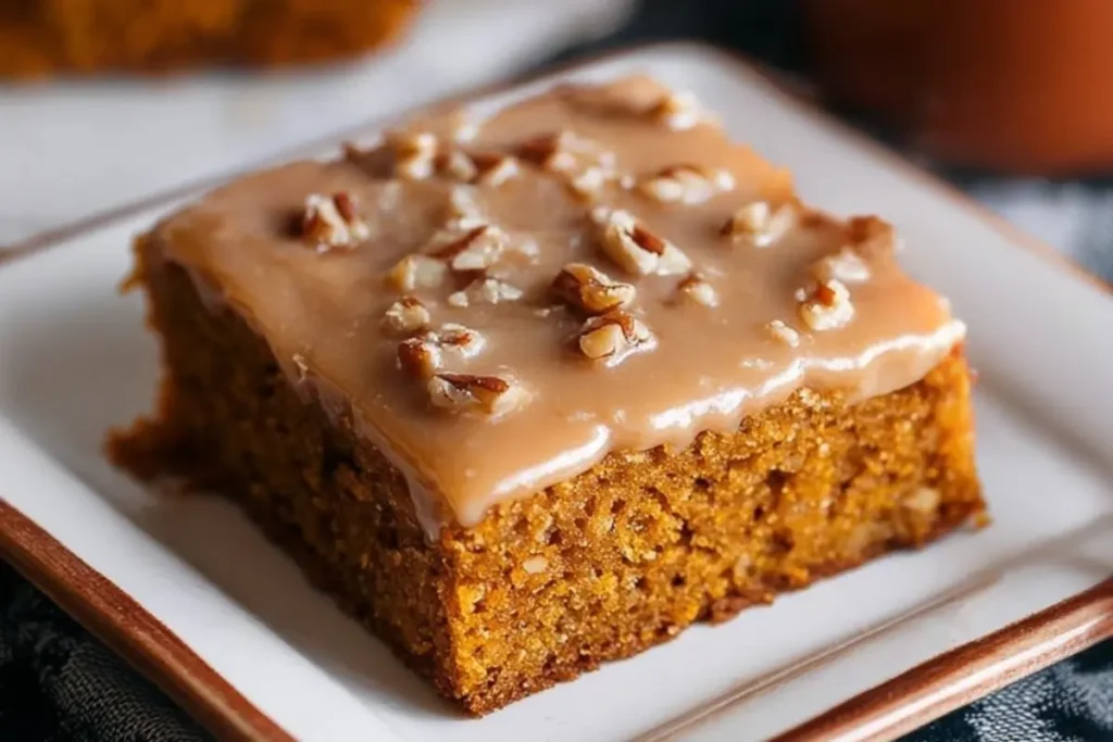 Brown Butter Pumpkin Sheet Cake