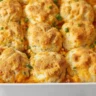 Buffalo Chicken Biscuit Bake