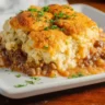 Cheddar Bay Ground Beef Cobbler
