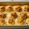Chicken Cobbler With Cheddar Bay Biscuit