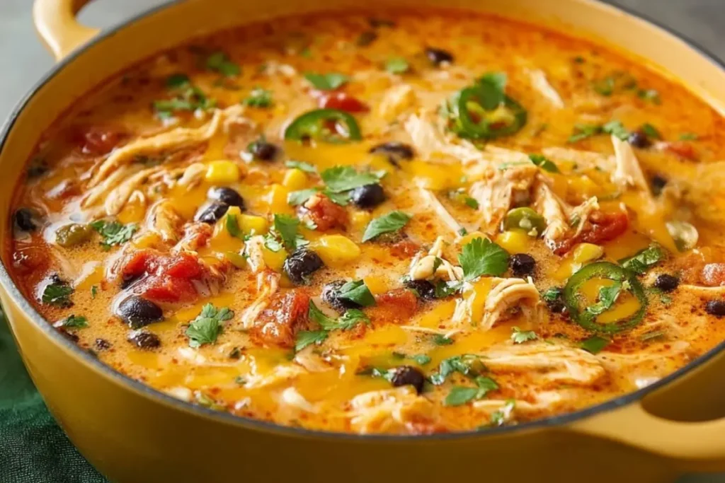 Chicken Enchilada Soup