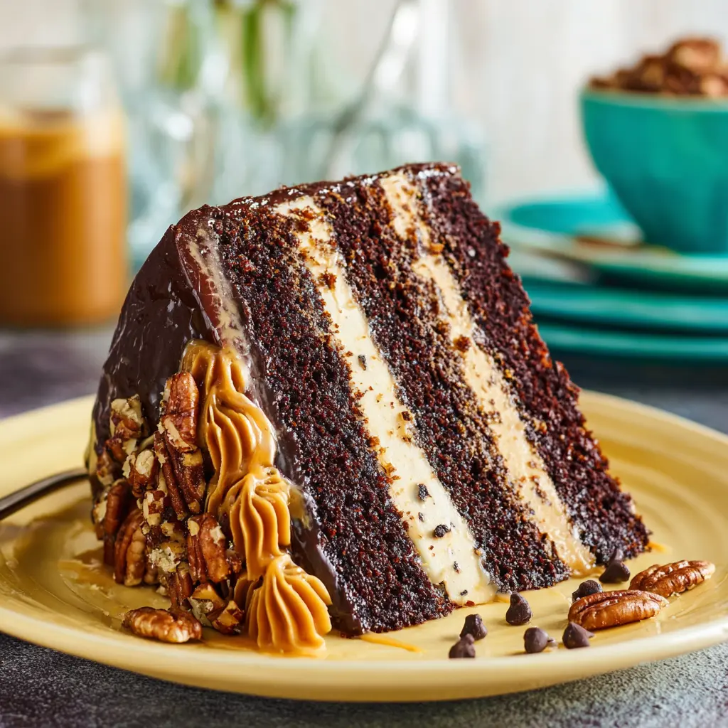 Turtle Chocolate Layer Cake Recipe