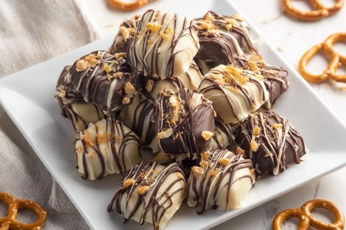 Chocolate Peanut Butter Pretzel Candies