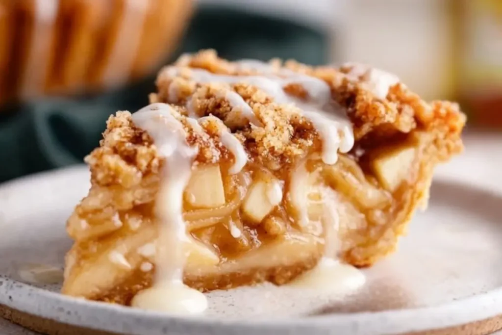 Cinnamon Roll Apple Pie