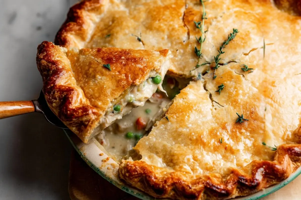 Classic Double Crust Chicken Pot Pie