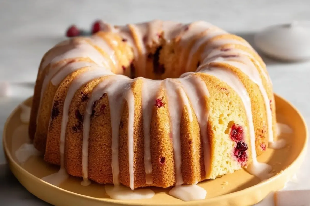 Cranberry Orange Bundt Cake
