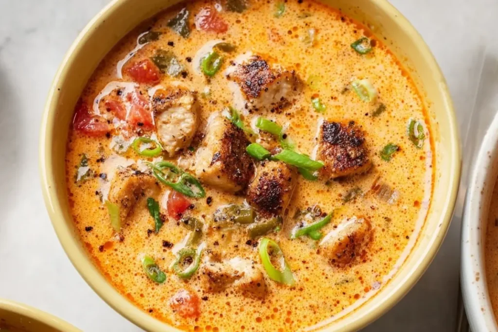 Creamy Cajun Chicken Soup
