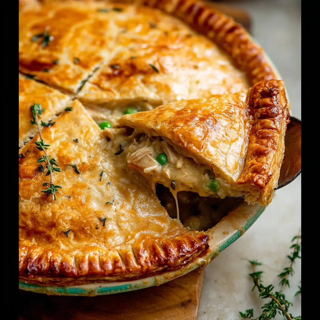 Double Crust Chicken Pot Pie