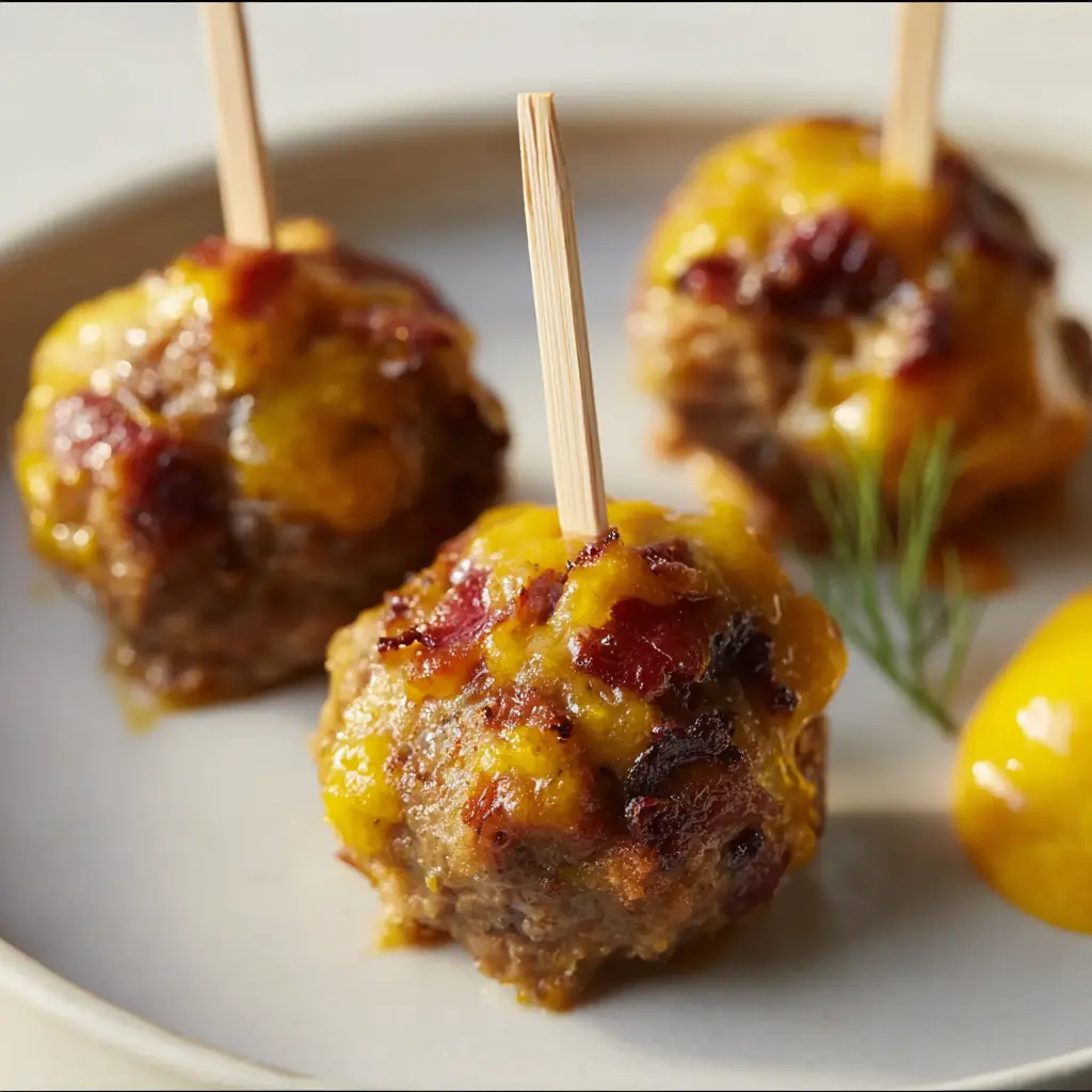 Easy Bacon Cheeseburger Balls Recipe