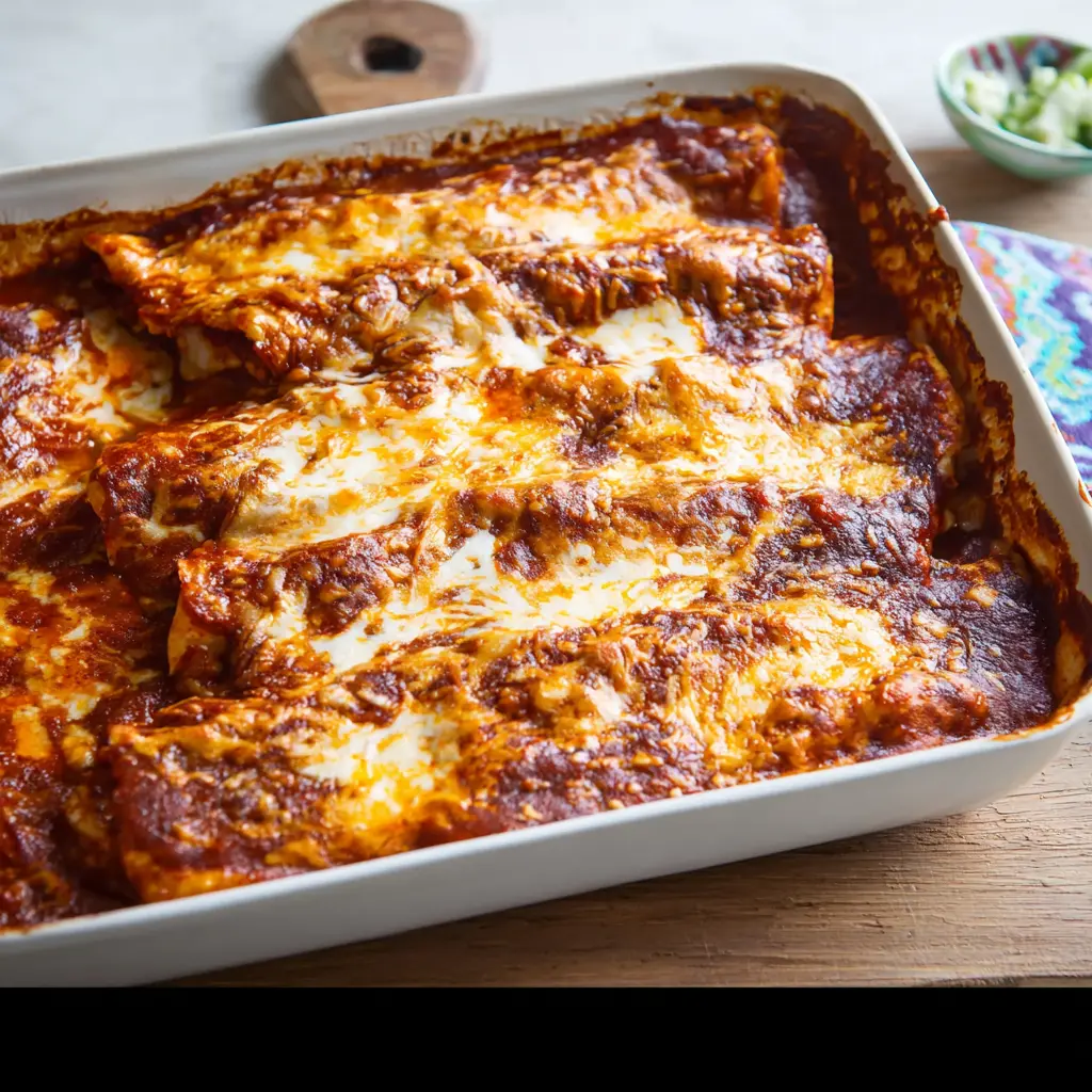 Easy Chicken Enchilada Casserole Recipe