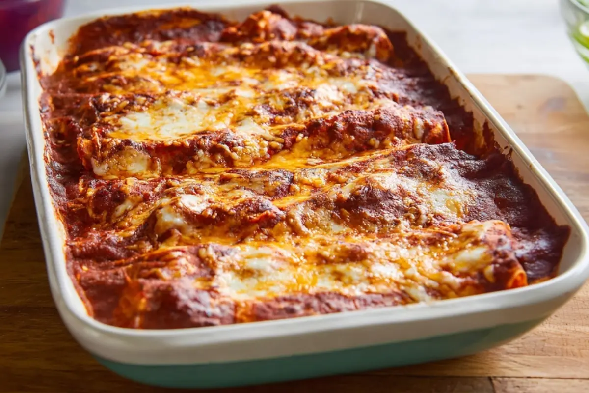 Easy Chicken Enchilada Casserole