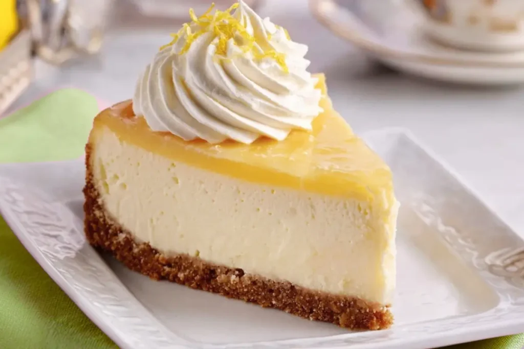 Easy Lemon Cheesecake recipe