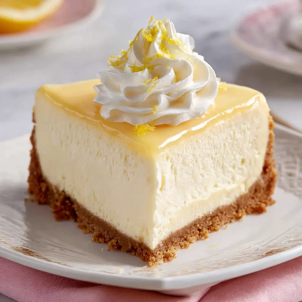 Easy Lemon Cheesecake