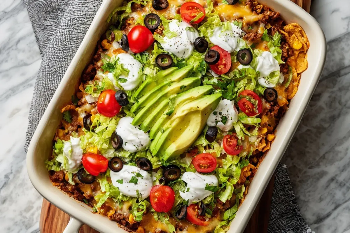 Easy Taco Casserole Recipe