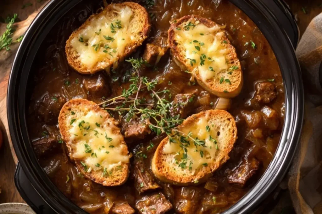 French Onion Beef Stew