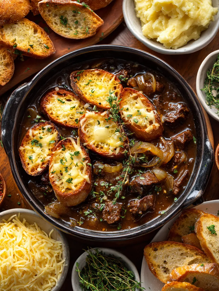 French Onion Beef Stew Recipe