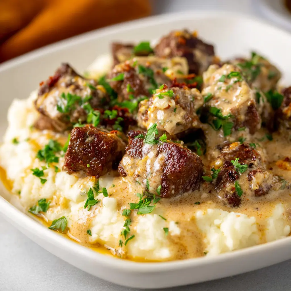 Garlic Butter Steak Bites