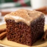 Gingerbread Cake with Cinnamon Molasses Frosting