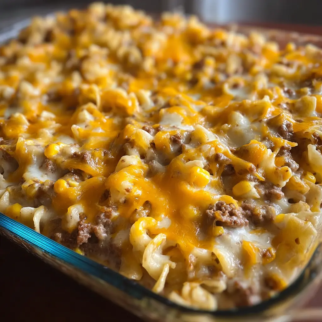Hamburger Noodle Casserole Recipe