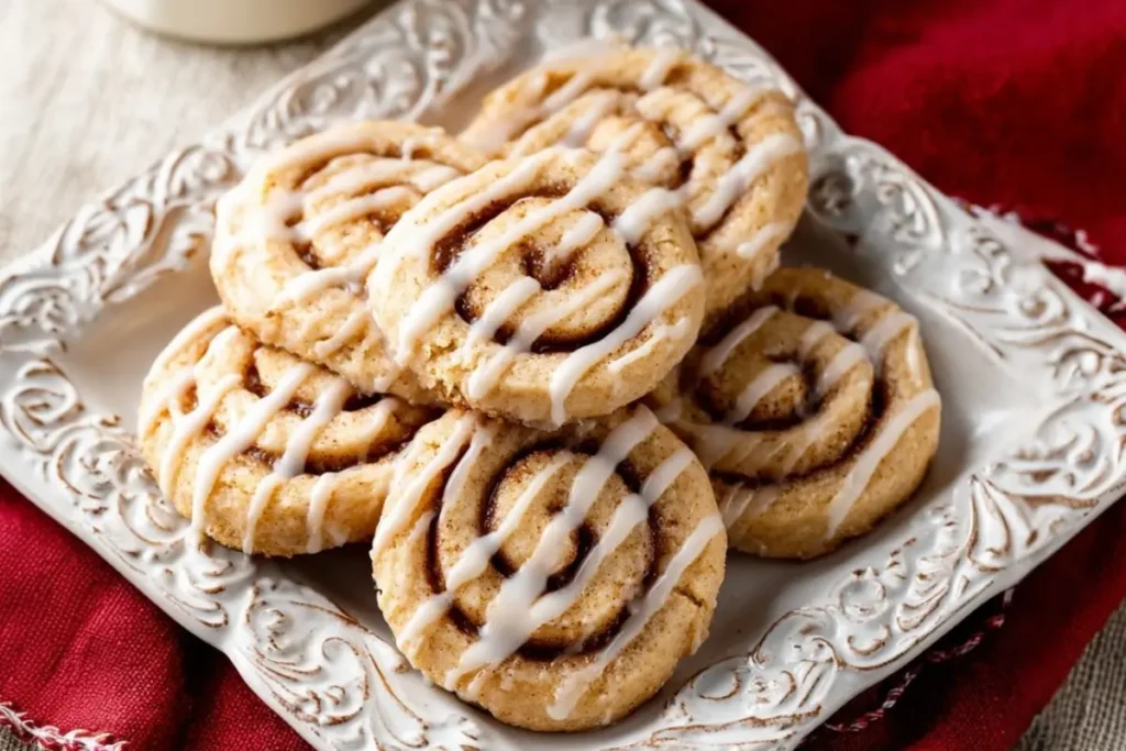 Homemade Cinnamon Roll Cookies